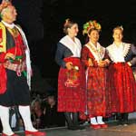 Dubrovaki primorski svatovi u Kninu - Nastup na VIII meunarodnoj smotri folklora